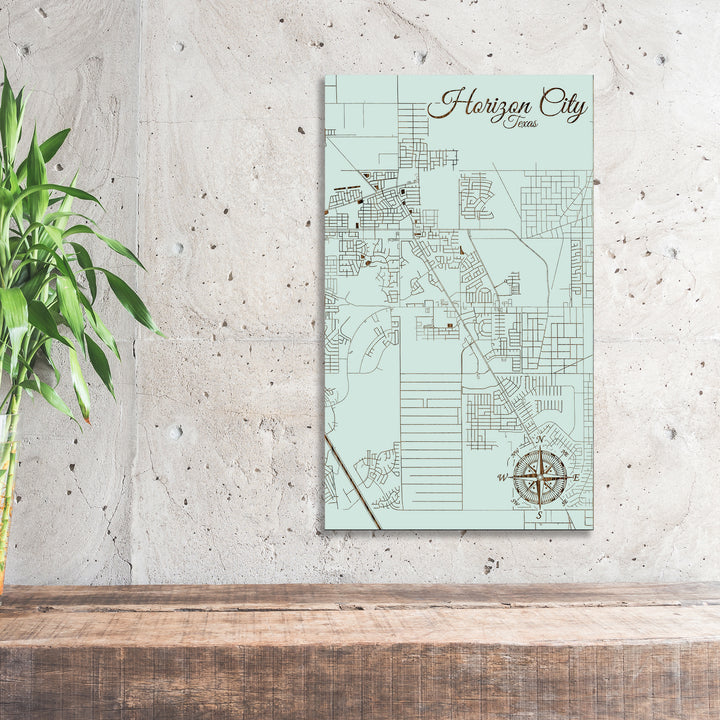 Horizon City, Texas Street Map