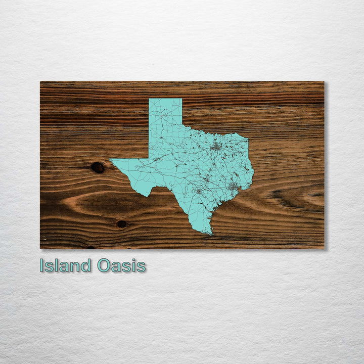 Texas Isolated Map