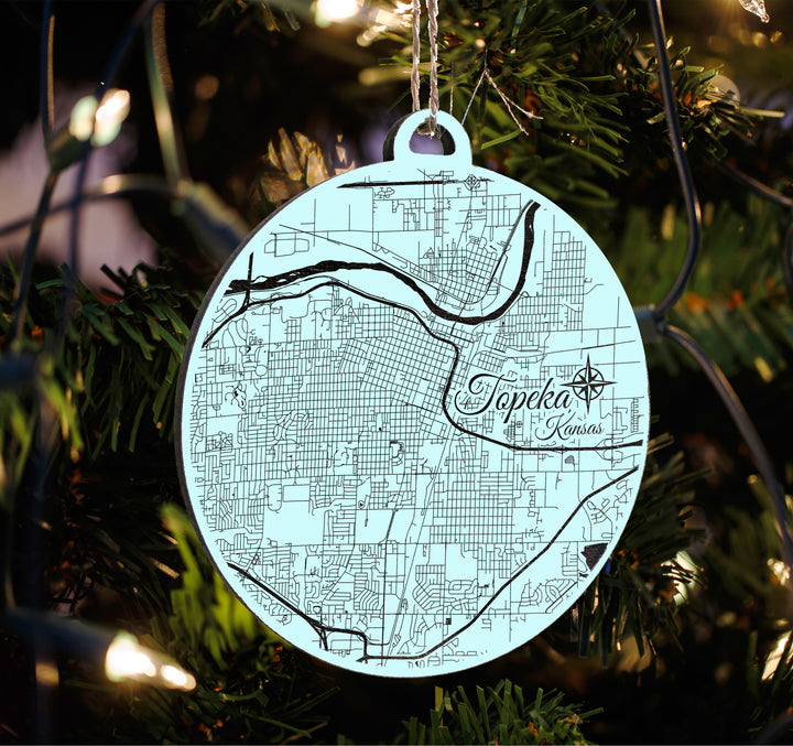 Topeka, Kansas Ornament