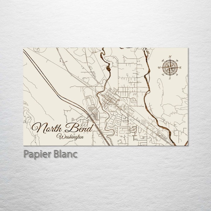 North Bend, Washington Street Map