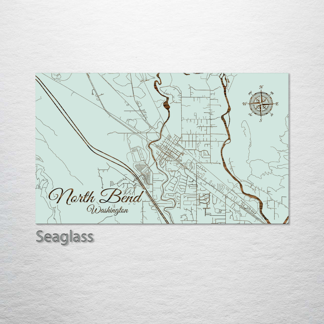 North Bend, Washington Street Map