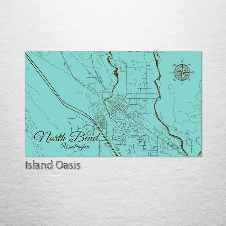 North Bend, Washington Street Map