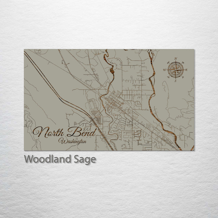 North Bend, Washington Street Map