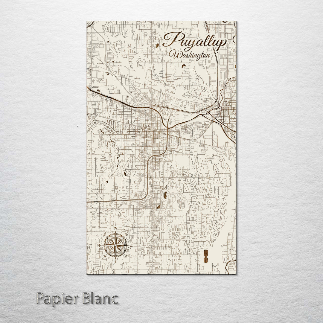 Puyallup, Washington Street Map