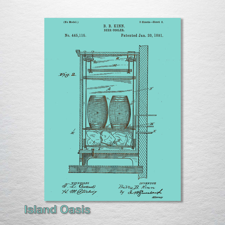 Beer Cooler 1891 - Fire & Pine