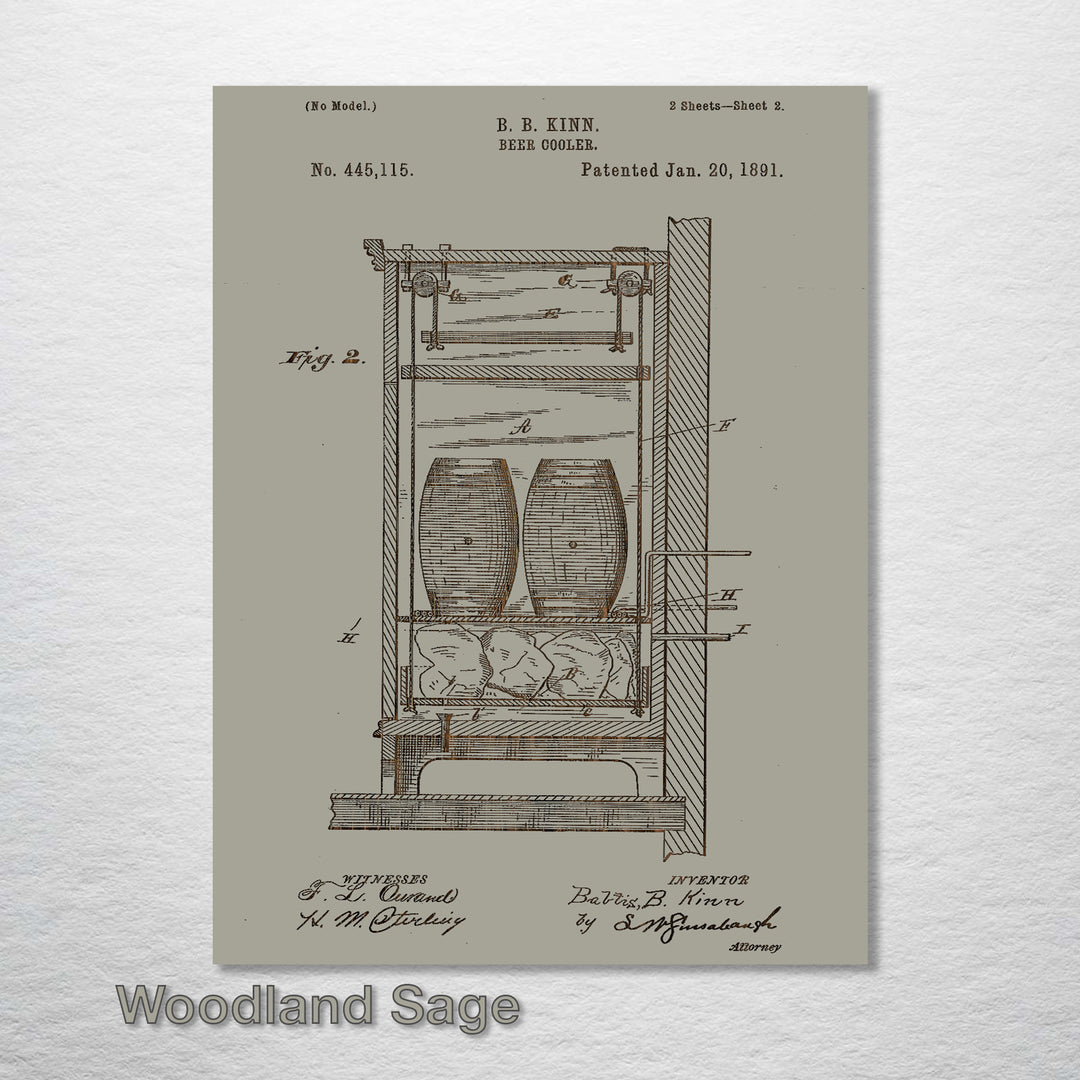Beer Cooler 1891 - Fire & Pine