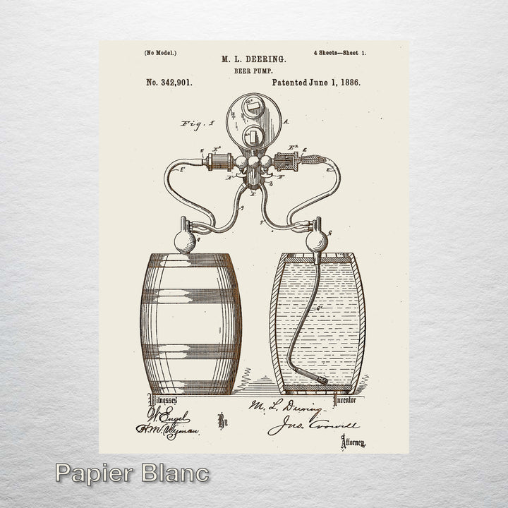 Beer Pump 1886 - Fire & Pine