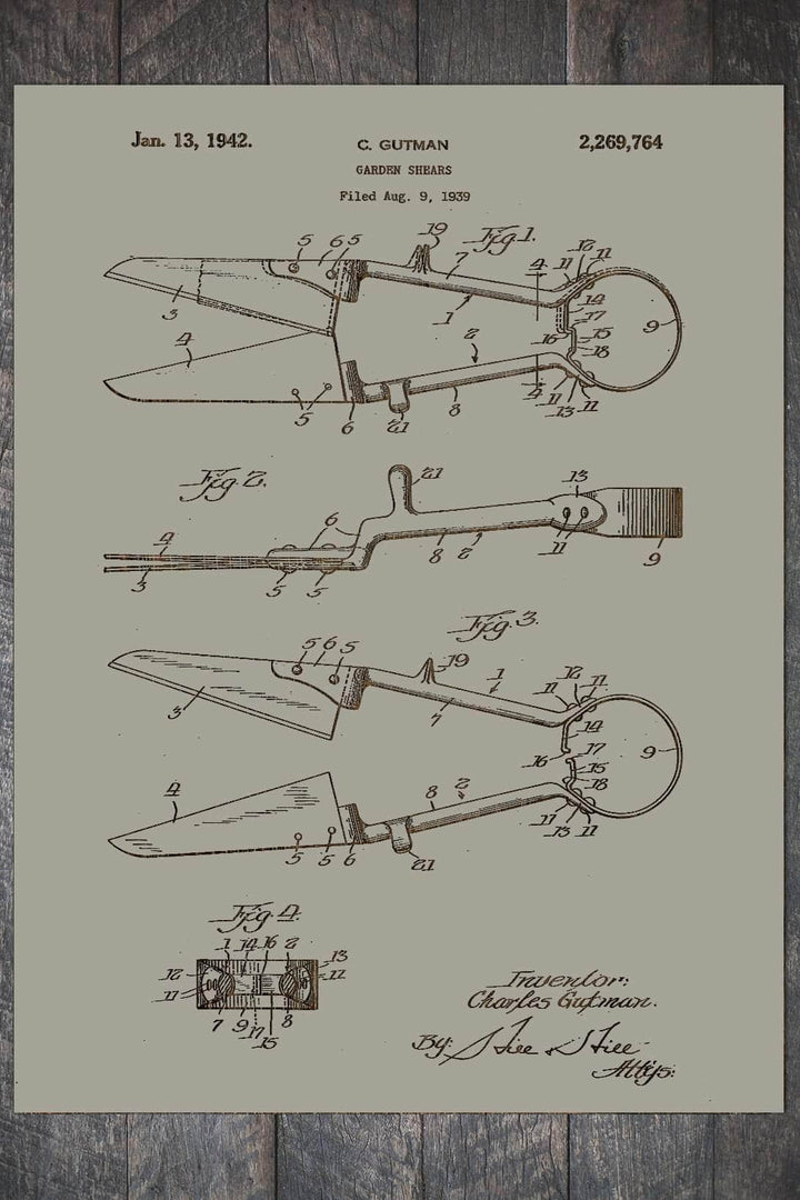 Garden Shears - Fire & Pine