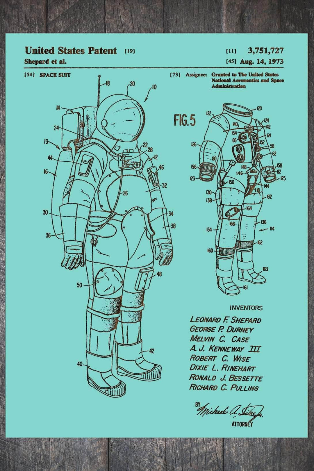 Space Suit - Fire & Pine