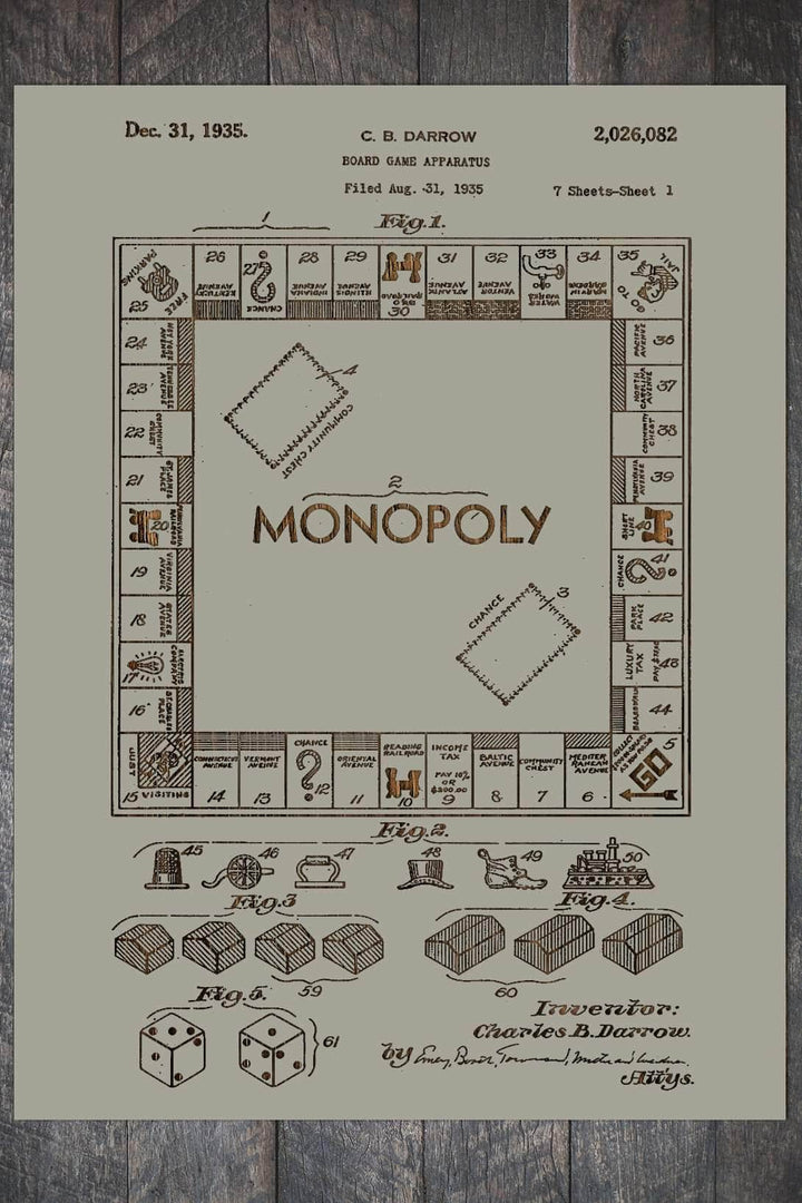 Monopoly 1935 - Fire & Pine