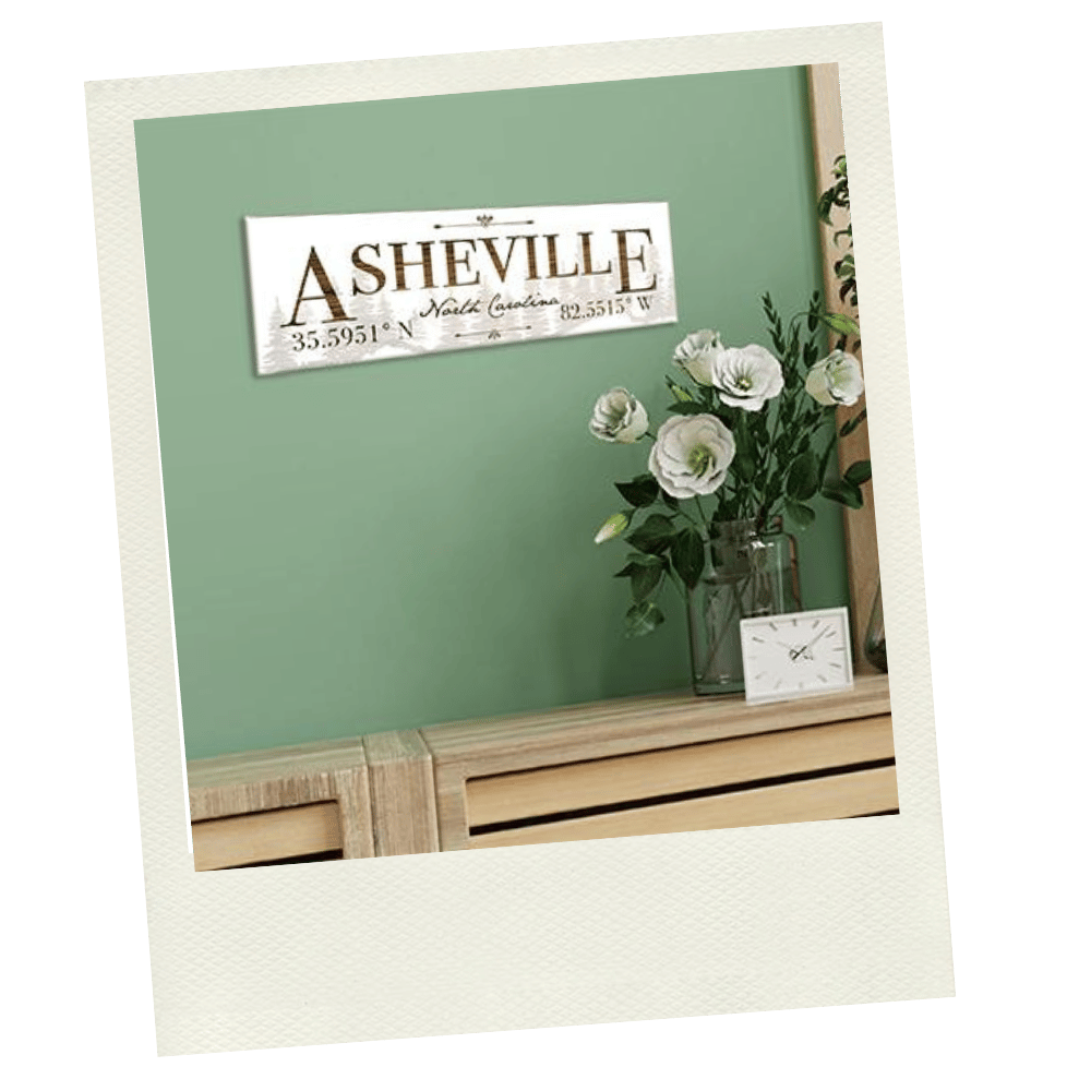Asheville NC City Sign